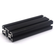 Langle top quality 4080 t-slotted black anodized aluminium profile framing system